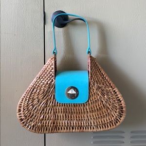 Kate spade wicker purse.